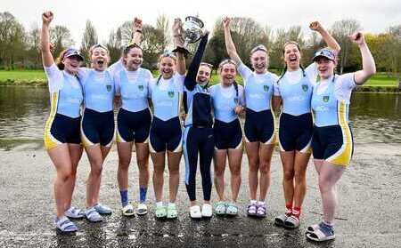 UCD rowers take senior cups at Colours Boat Races